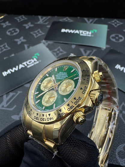 Rolex Daytona Green Dial Gold